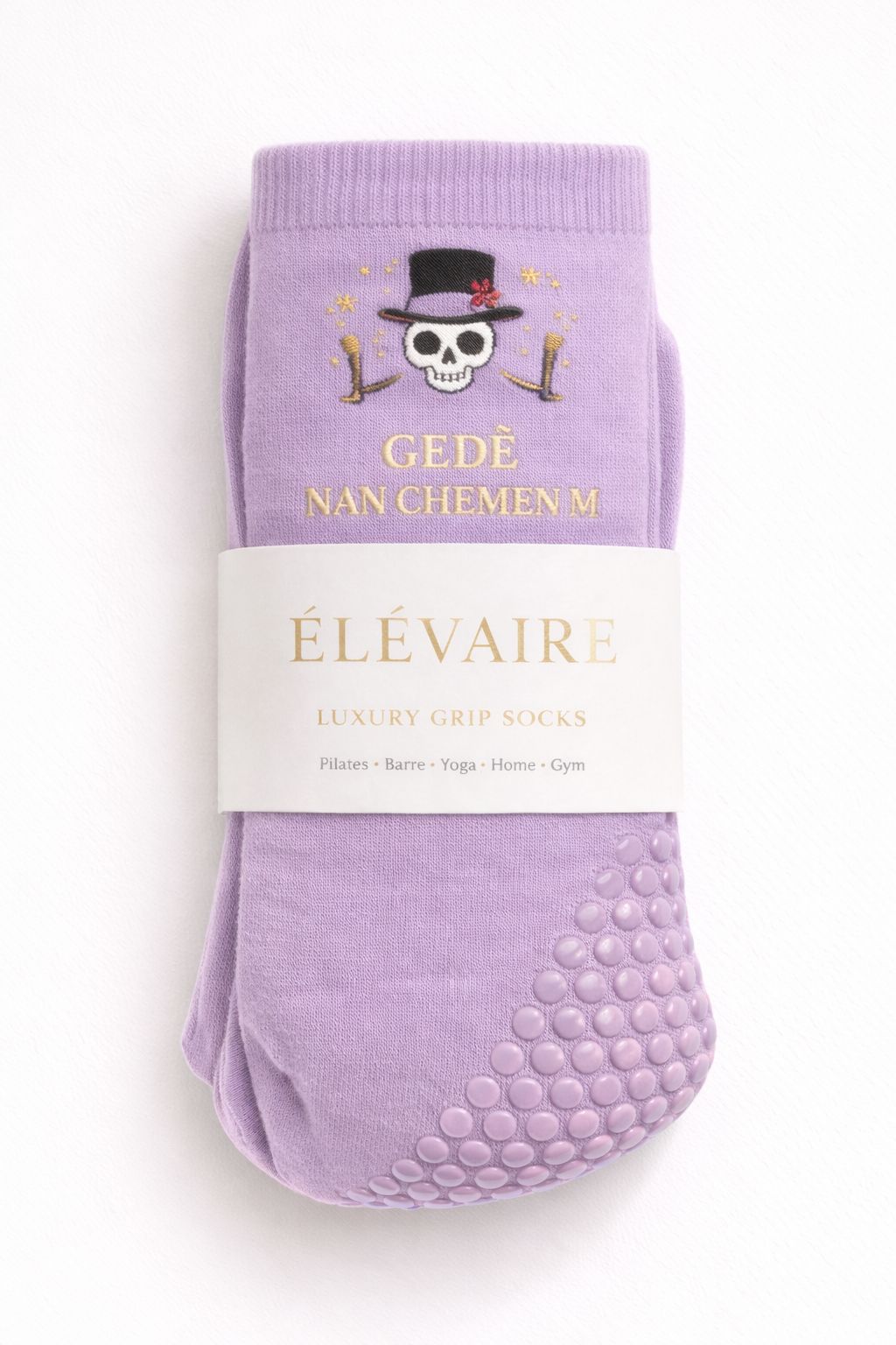 Elevaire Gede Nan Chemen M Grip Socks