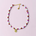 Elevaire Angel Charm Beaded Necklace