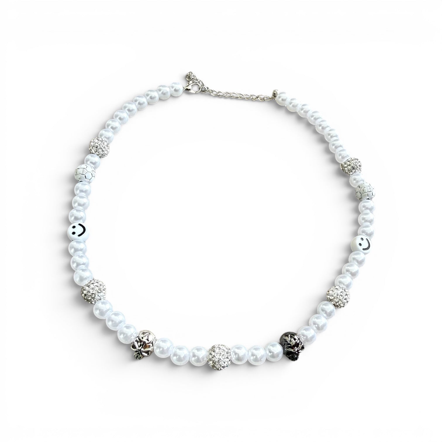 Elevaire Ice Charm Bead Necklace ❄️🤍