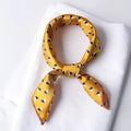 ELEVAIRE Geo Luxe Silk Scarf – Modern Print Statement Accessory