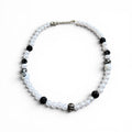 Elevaire Noir Bead Necklace ⚫🤍