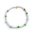 Elevaire Emerald Luxe Beaded Necklace