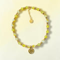 Elevaire Radiance Lotus Beaded Necklace