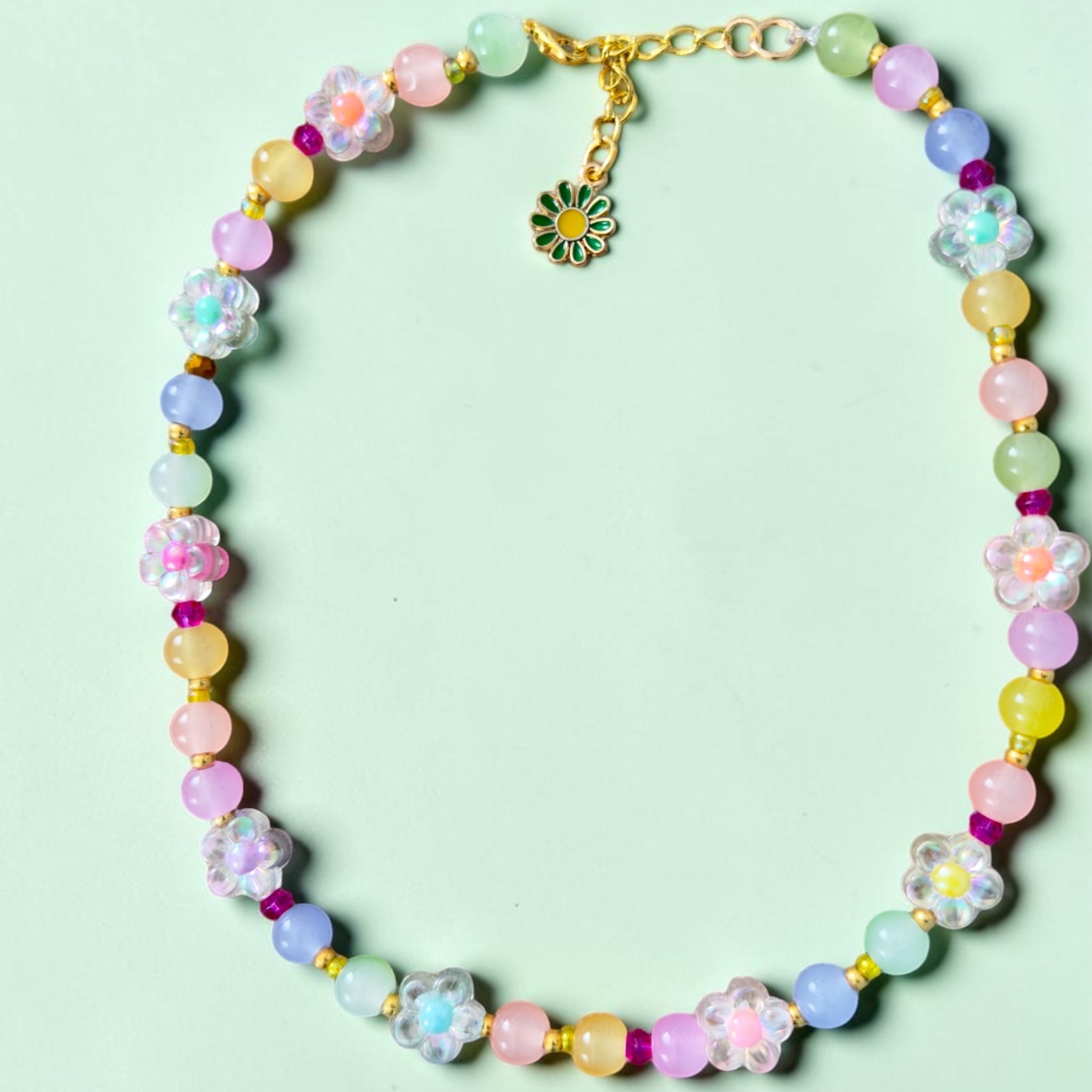 Elevaire Bloom Garden Beaded Necklace
