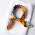 ELEVAIRE Polka Luxe Silk Scarf – Elegant Multi-Style Accessory