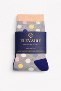 Elevaire Classic Polka Dot Luxury Socks