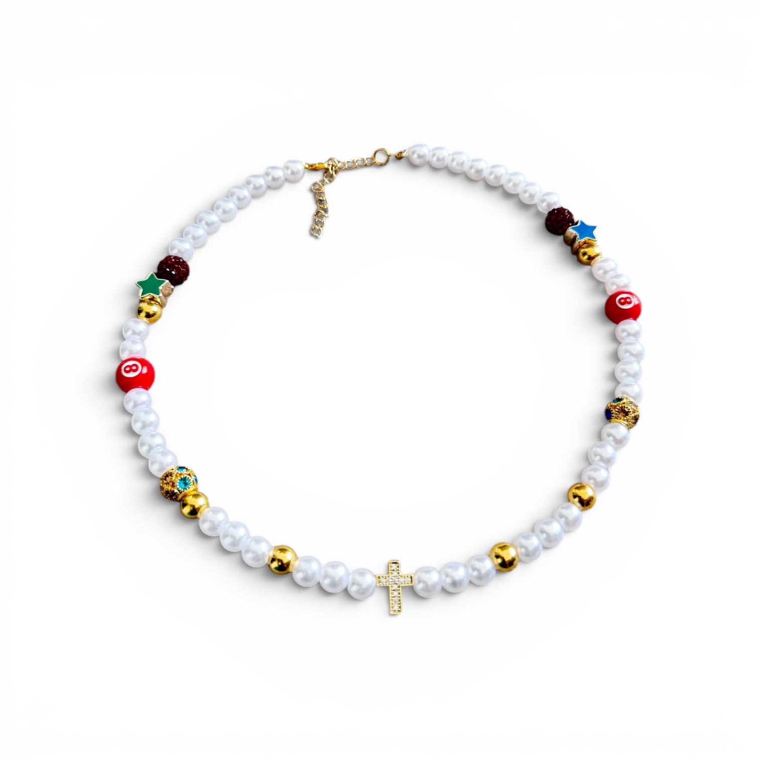 Elevaire Signature Cross Bead Necklace ✝️🤍
